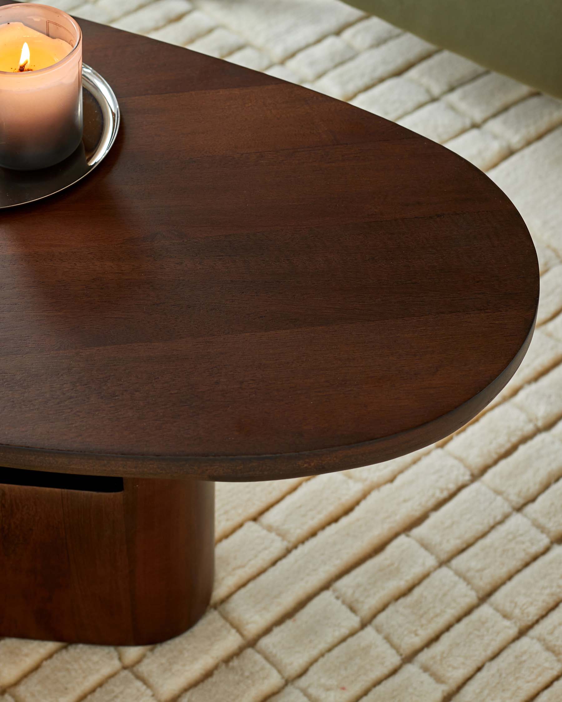Burleigh dark mango wood coffee table