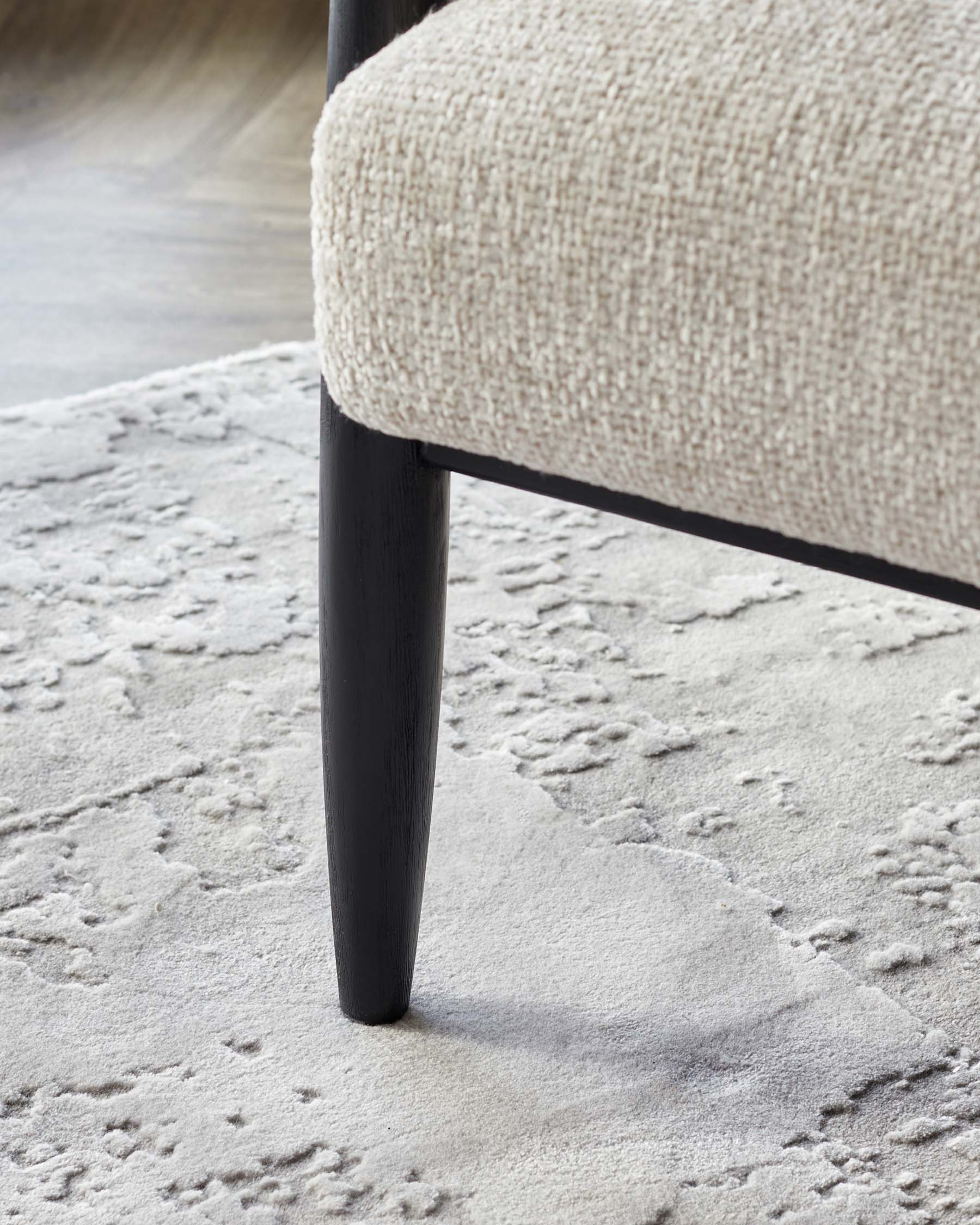 Greyson Natural Fabric Accent Chair