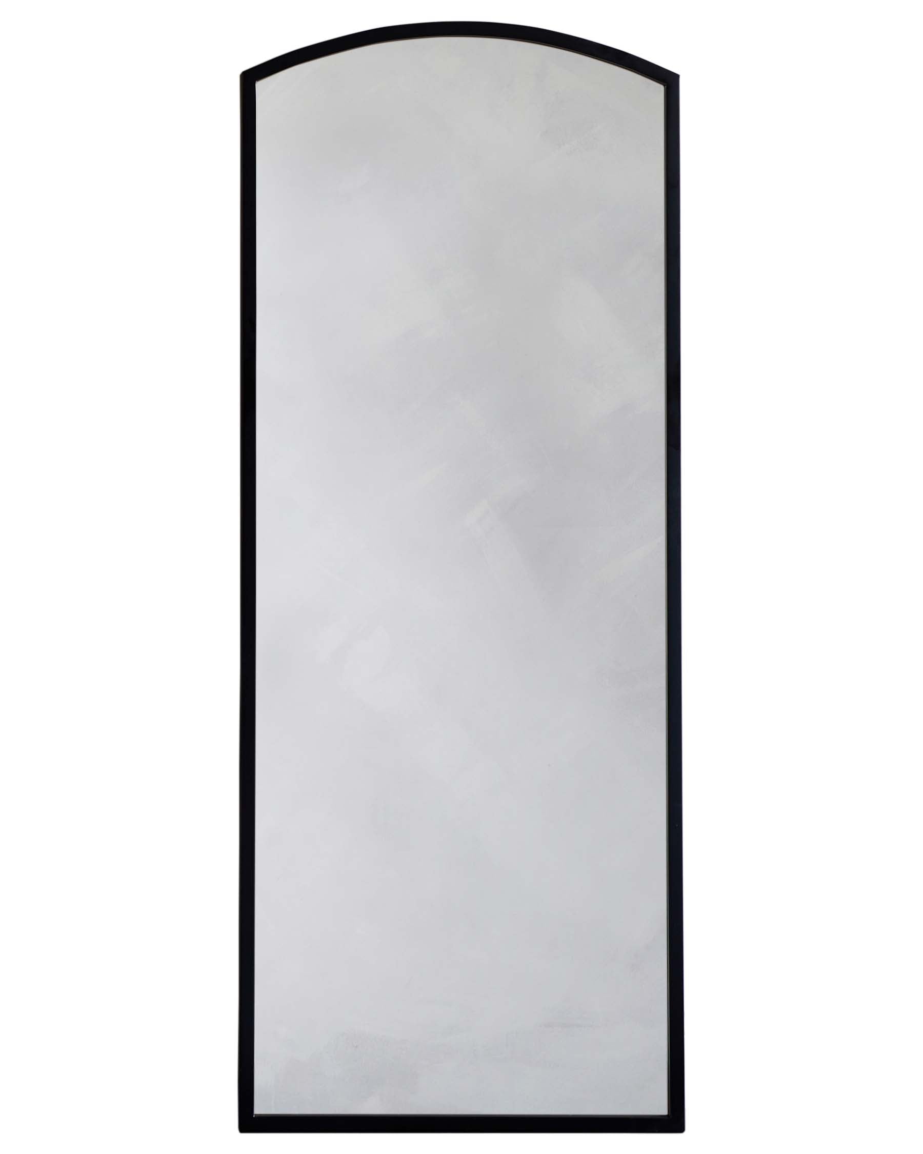 Hillard Large Full Length Leaner Mirror Black
