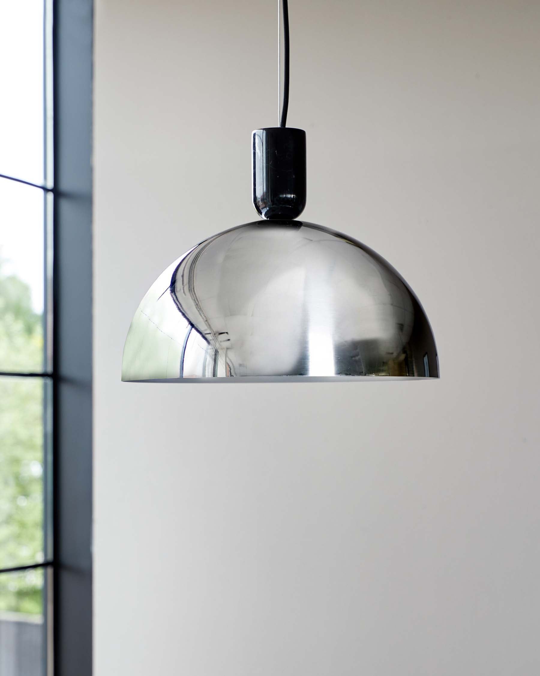 Louis Chrome Single Pendant