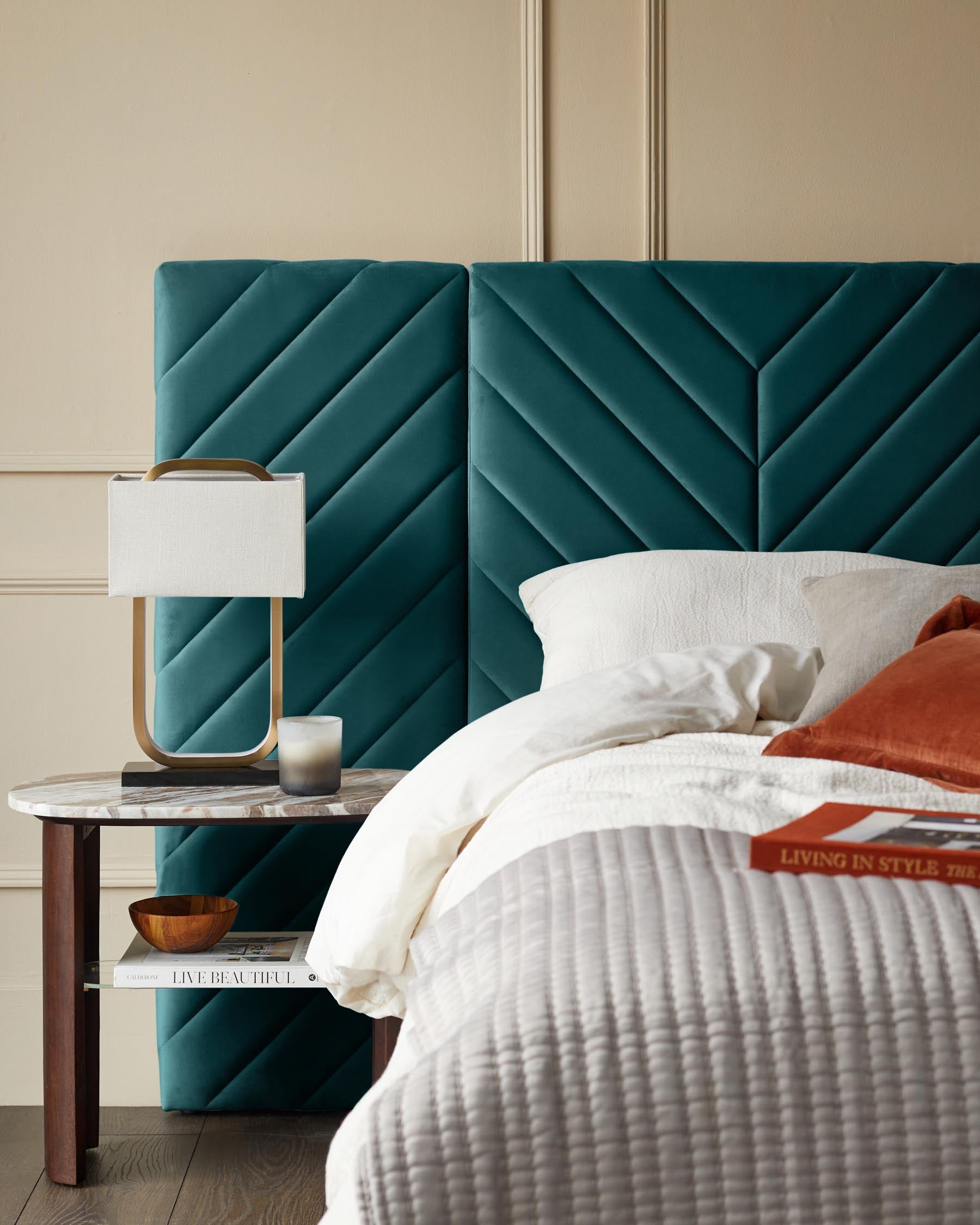Octavia Luxe Teal Velvet Super King Size Ottoman Storage Bed