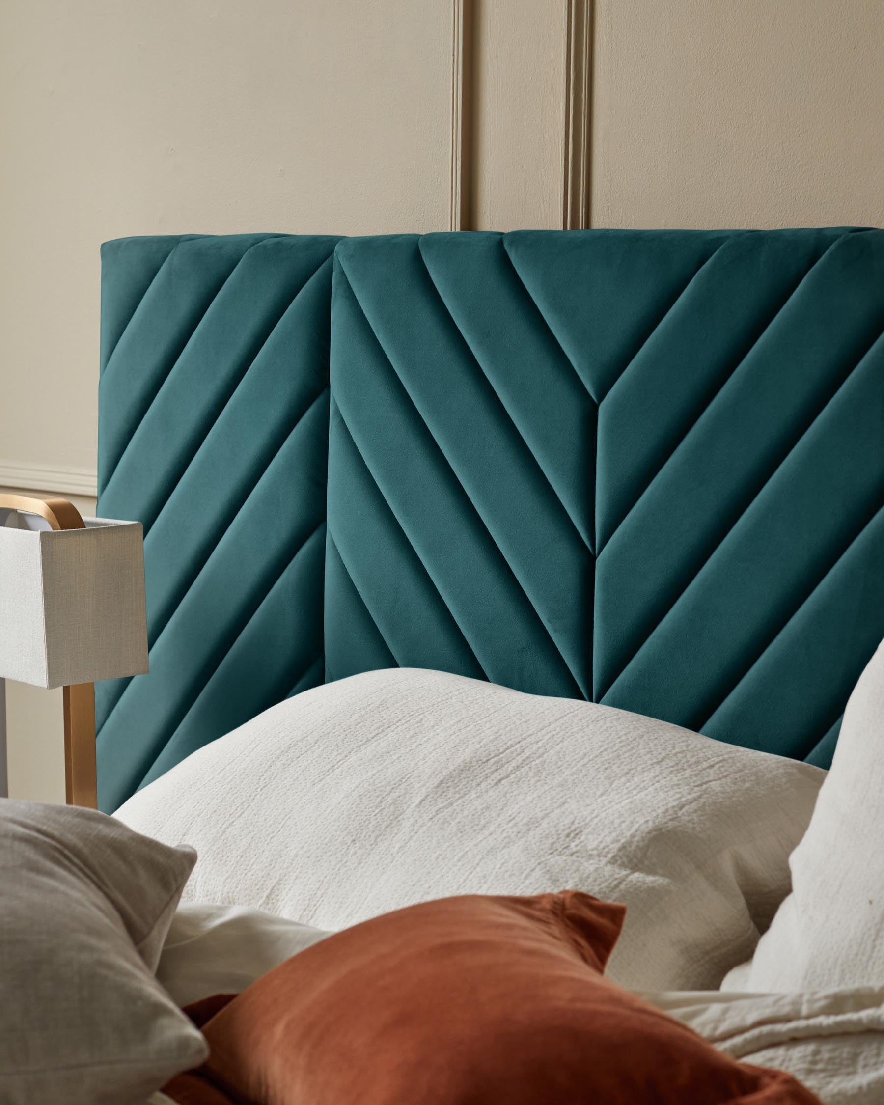 Octavia Luxe Teal Velvet Super King Size Ottoman Storage Bed