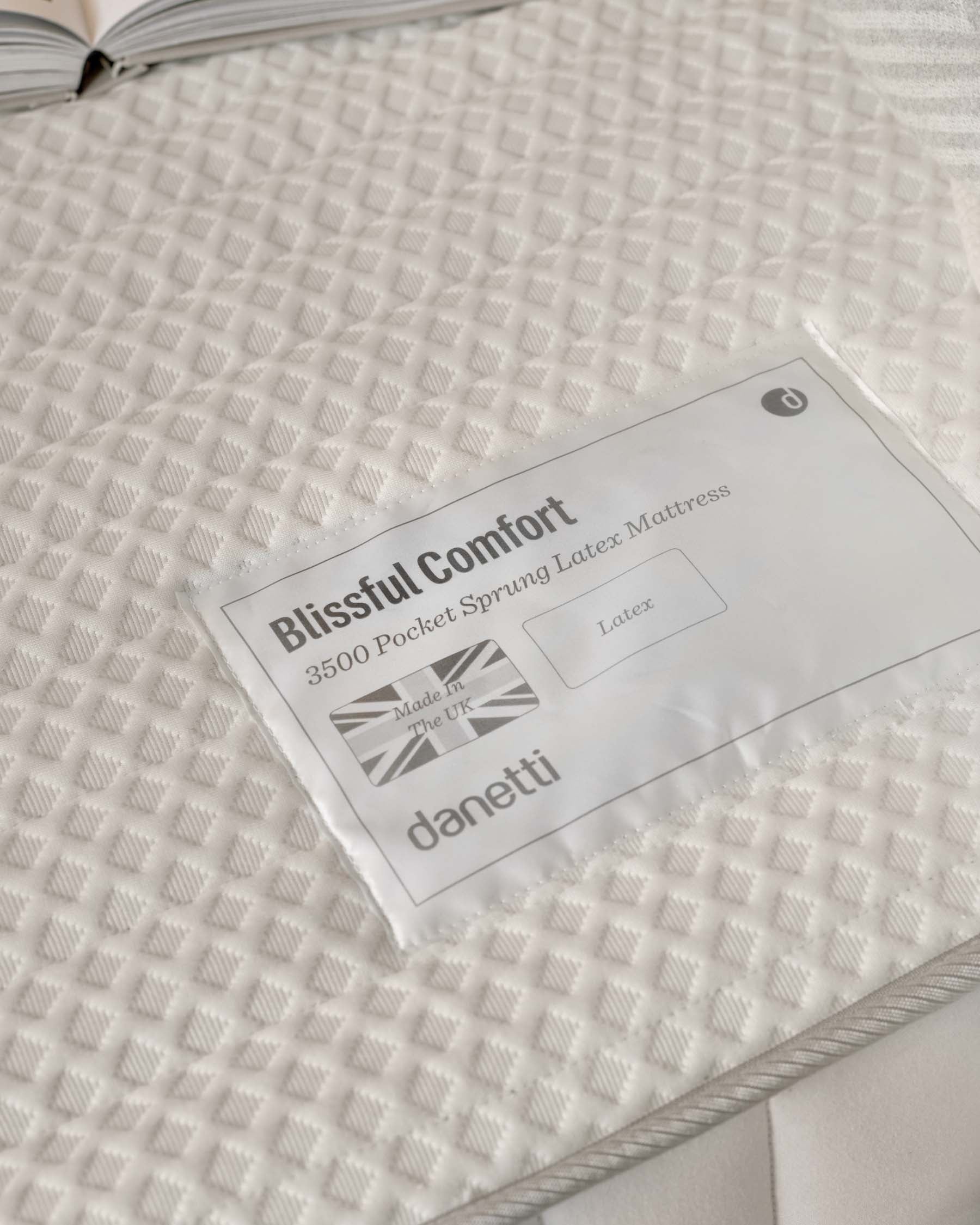 Blissful Comfort 1,500 Pocket Sprung Firm Latex Super King Mattress