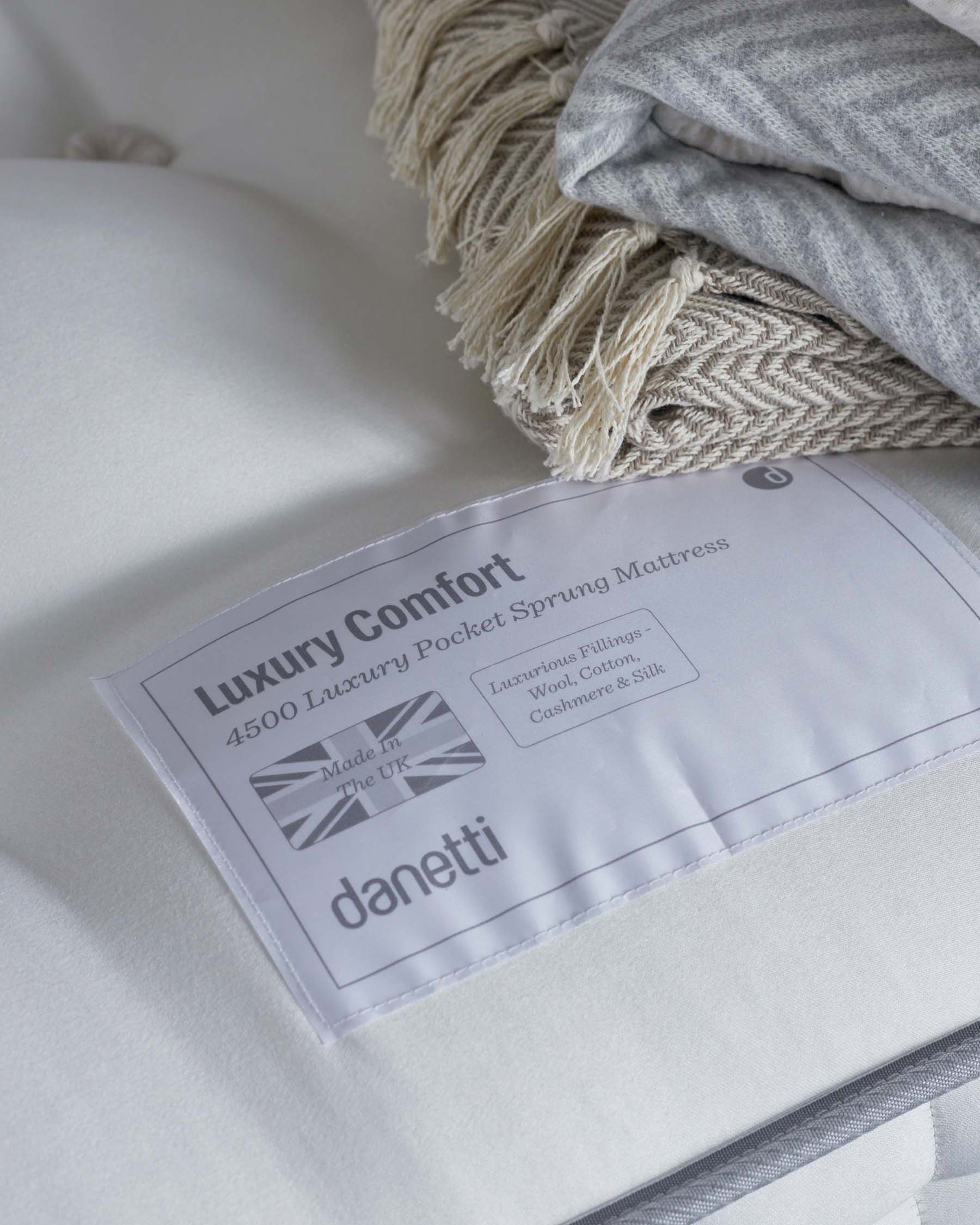 Luxury Comfort 12,500 Pocket Sprung Firm Super King Mattress