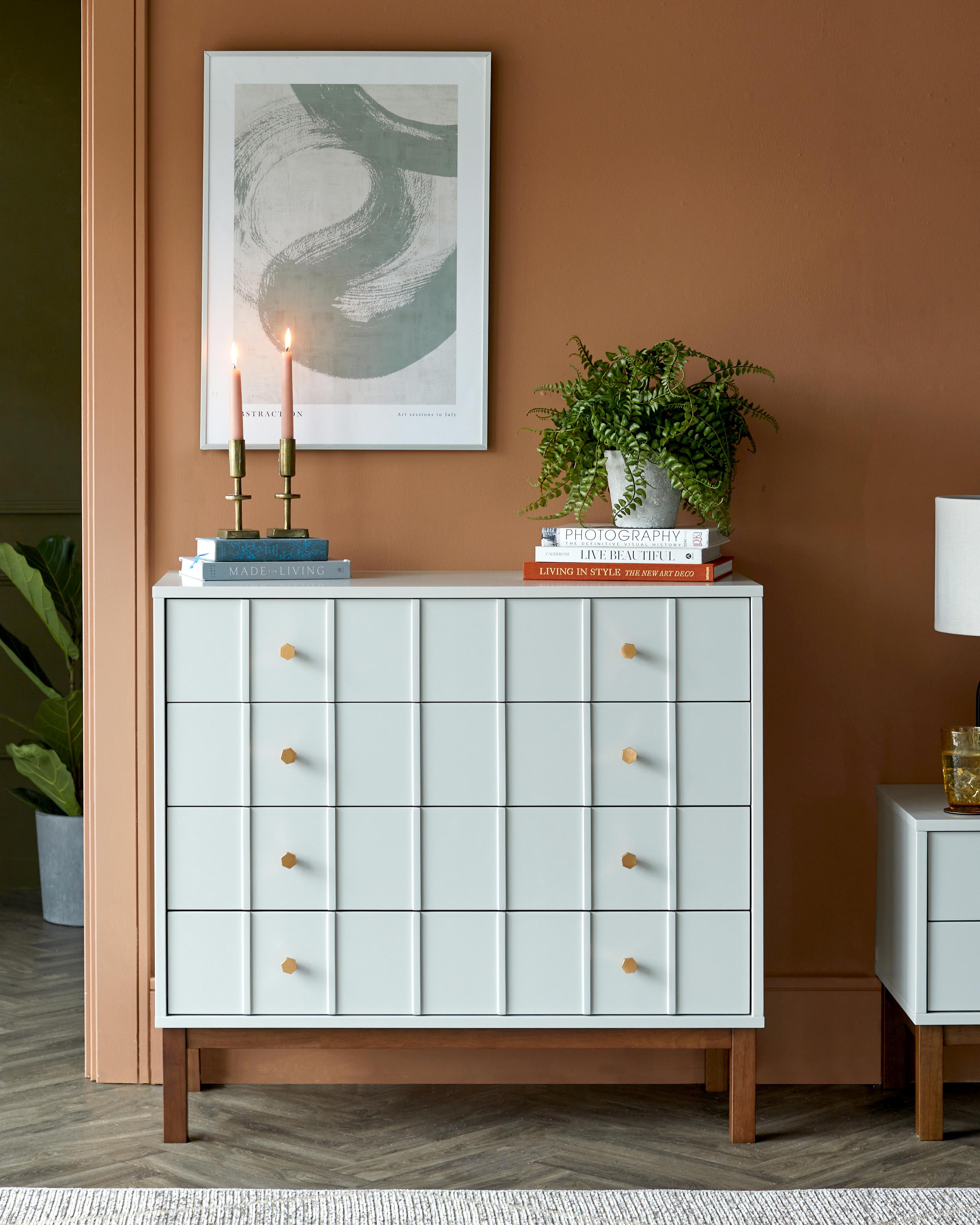 Lyle Light Grey Chest Of Drawers