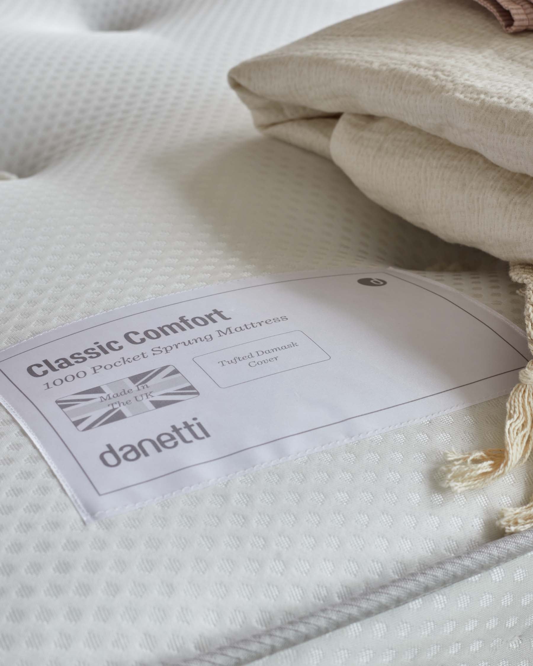 Classic Comfort 1,000 Pocket Spring Medium Tension Super King Mattress