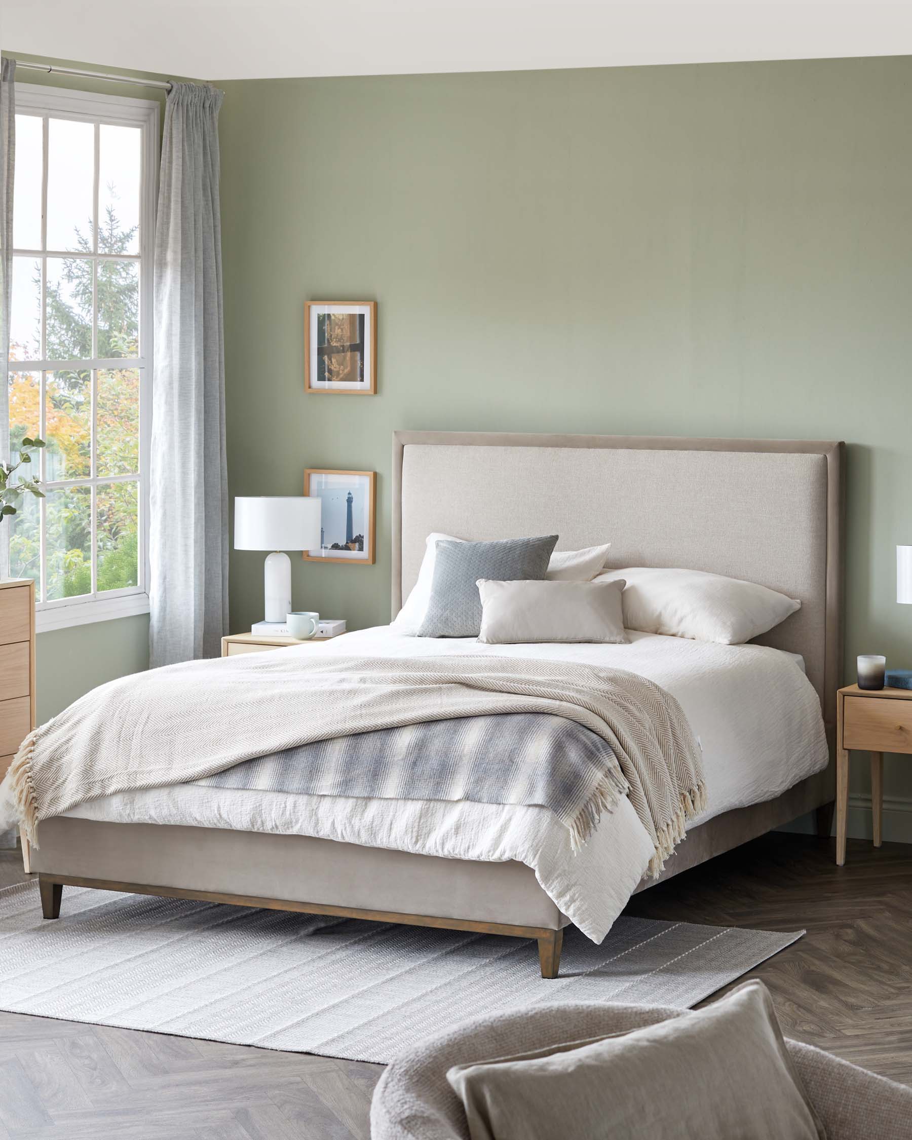 Monica Champagne King Size Velvet & Fabric Ottoman Storage Bed