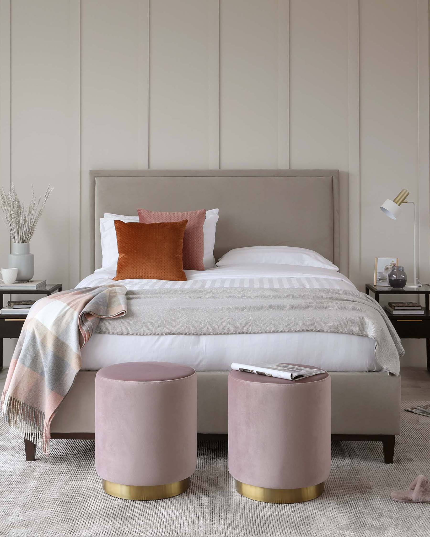 Monica Champagne Velvet Super King Size Ottoman Storage Bed