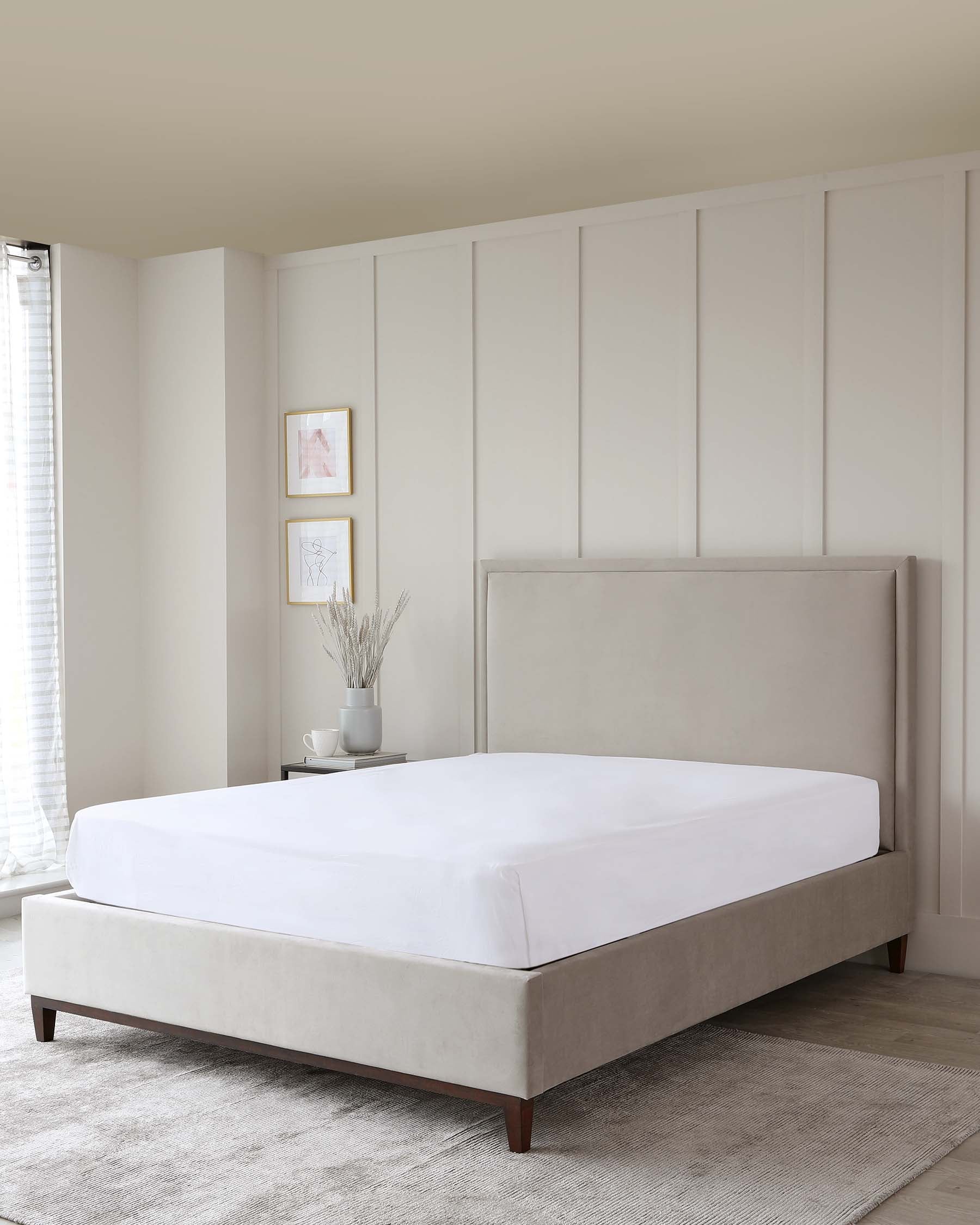Monica Champagne Velvet Super King Size Ottoman Storage Bed