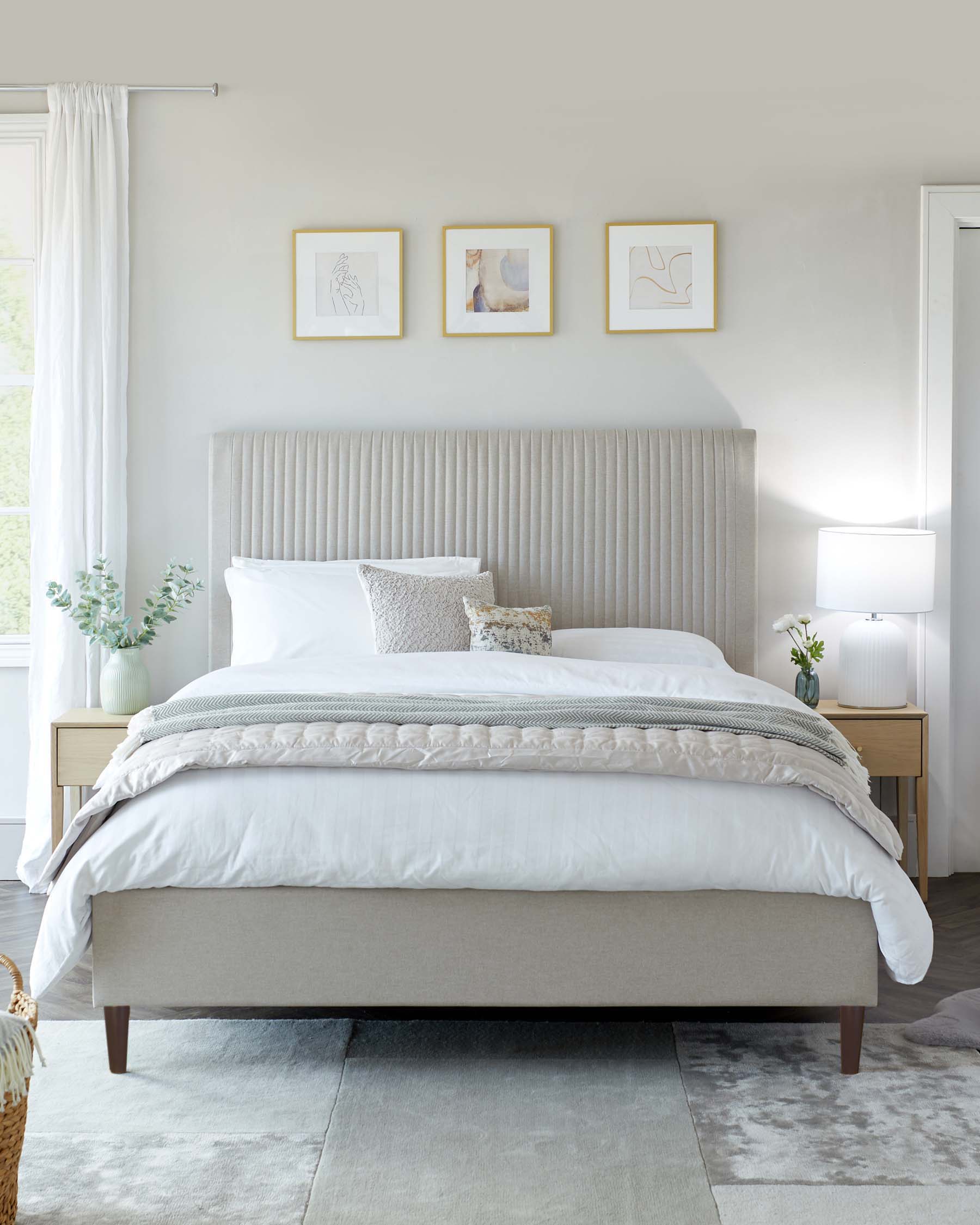Avery Cream Fabric Super King Size Ottoman Storage Bed